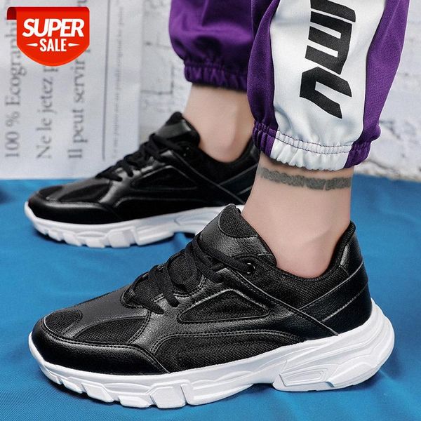 

spring men's shoes, young students, sports running thick-soled old korean style trendy casual shoes #o89r