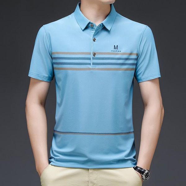 

men's polos casual shirts men summer short sleeve tee shirt homme slim fit camisa clothing t1032, White;black