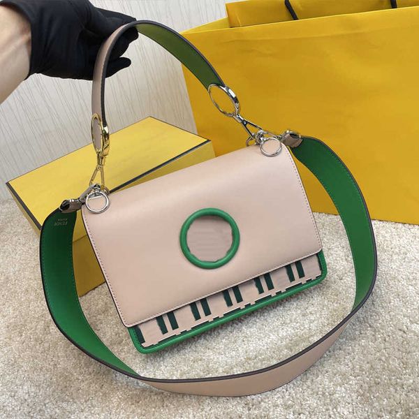 

designer bags womens handbags crossbody bag backpack classic flip ff shoulder embossed printing cowhide hard detachable wide str