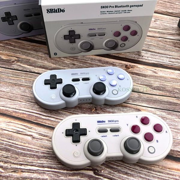 

8bitdo sn30 pro gamepad for switch android macos steam windows pc joystick wireless bluetooth game controller controllers & joystic joystick