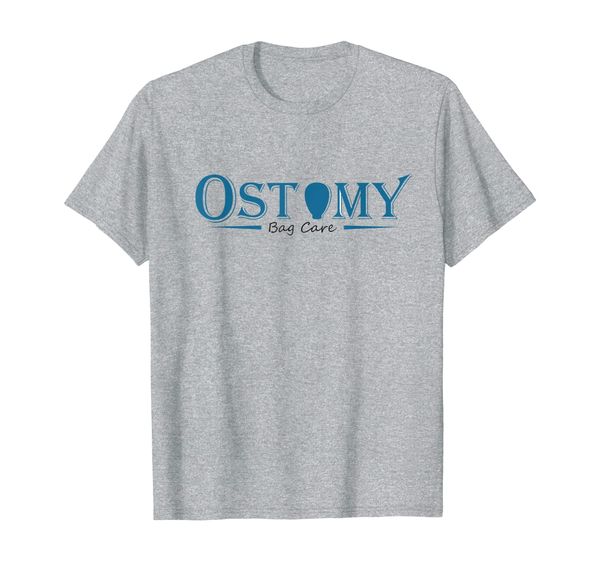 

ostomy bag care tshirt proud to be an ostomate, White;black