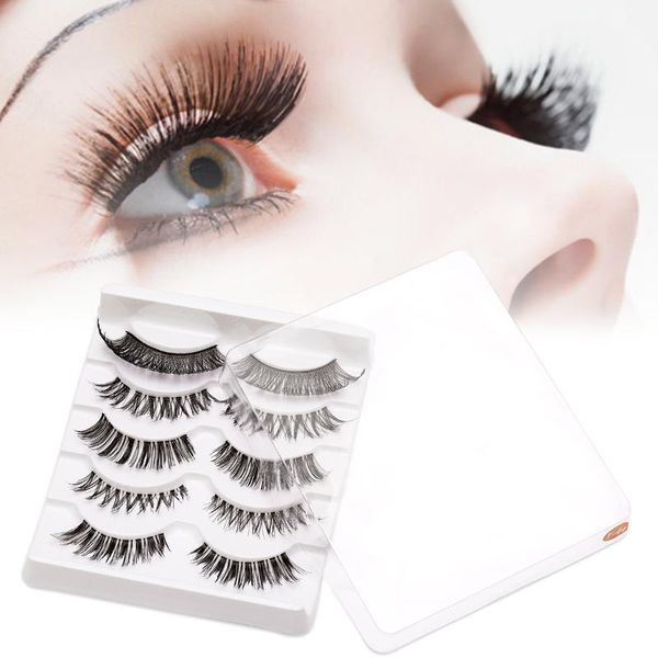 

thick mixed 5 pairs false eyelashes natural long 3d fake eyelash makeup lashes1