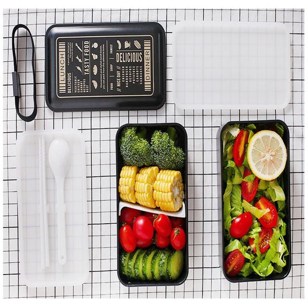 

dinnerware sets portable lunch box bento can heat the microwave oven