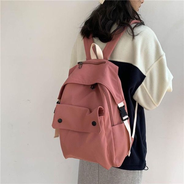 

backpack fashion nylon women large capacity shoulder bag school for teenage men travel