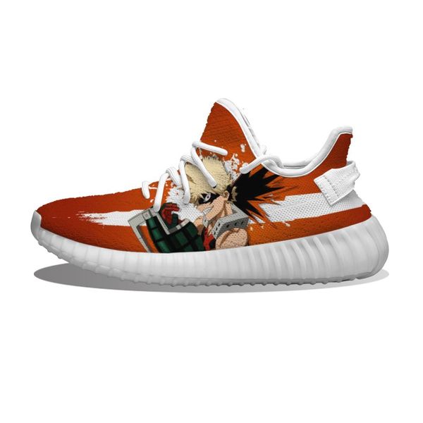 

diy custom anime my hero academia-bakugou katsuki running shoes mesh printed mens womens trainers outdoor sports sneakers ht2n
