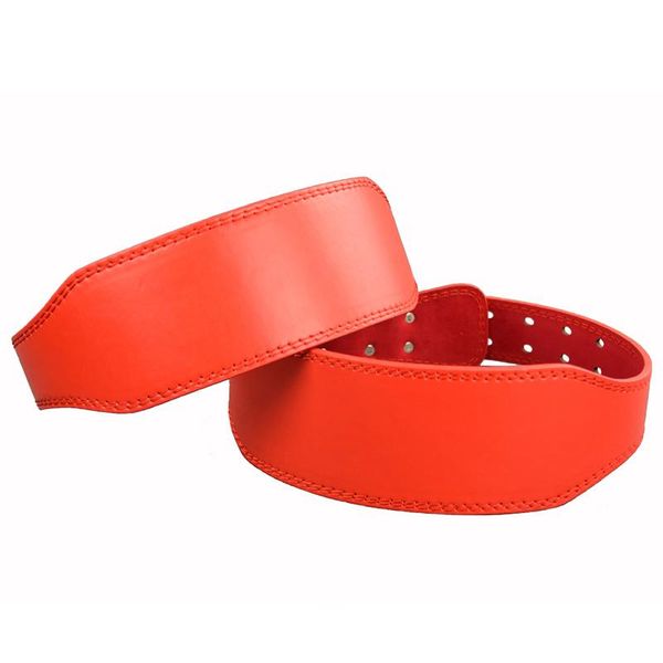 

fitness weightlifting belt leather gym back support power training weight lifting waist, Black;gray