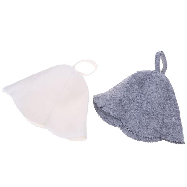 

shower caps felt head protection bath anti heat size russian style cap sauna hat