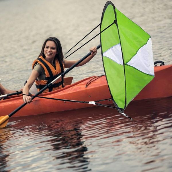 

folding paddle board canoe downwind sails collapsible kayak boat wind sail outdoor sports boating accessories rafts/inflatable boats