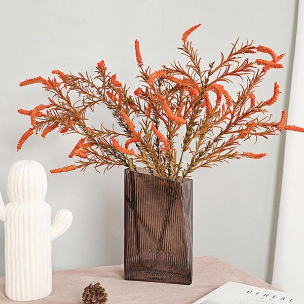 

decorative flowers & wreaths 1 heads fake flower home decoration artificial branch decor garden el wedding party