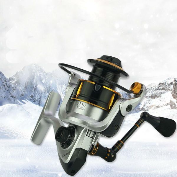 

baitcasting reels 2021 metal rocker fishing reel 2000-7000series 13 +1bb carp undersea tool spinning wheel gear