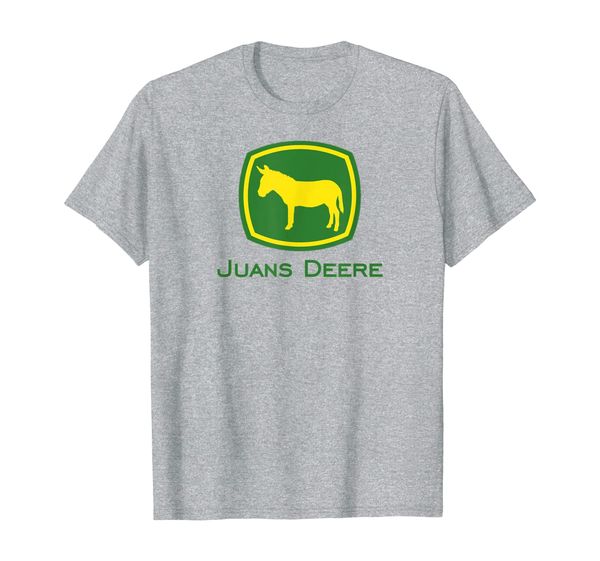 

Juan' Deere Funny Immigration Novelty Parody T-Shirt, Mainly pictures