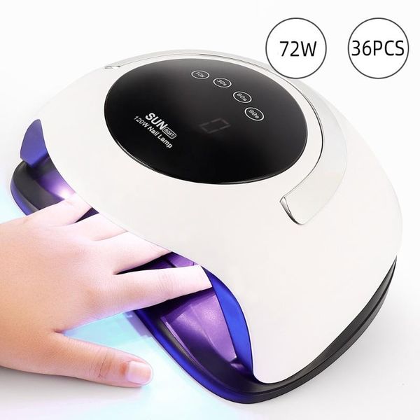 

nail dryers smart sensor uv lamp nails dryer led ice manicure pedicure gel curing varnish light fast drying polish