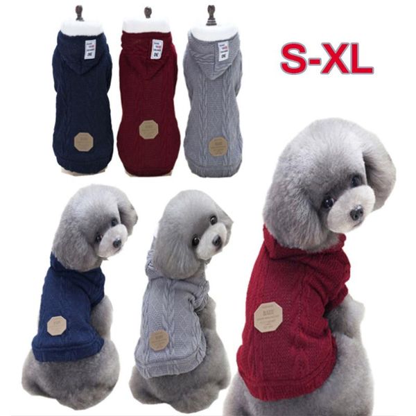 

dog apparel autumn winter pet clothes costume puppy sport coat jackets hooded clothing for small medium dogs