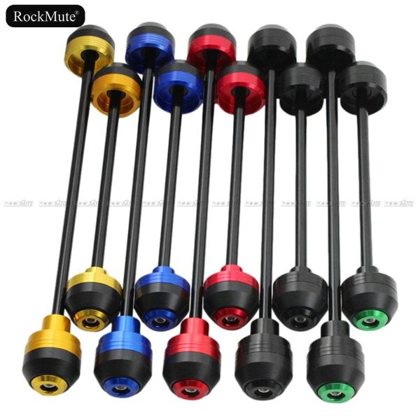 

parts front/rear axle wheel fork sliders for aprilia rsv1000 mille 2004 2005 2006 2007 motorcycle crash protector falling guard pad