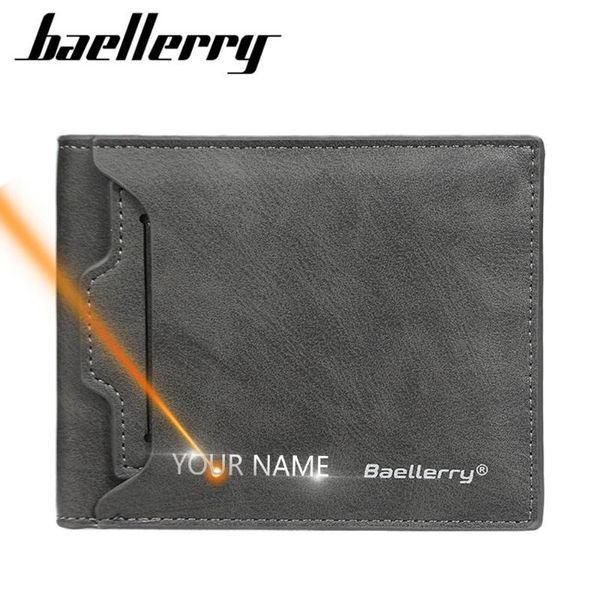 

wallets 2021 customized men name engraving card slots male purse pu leather coin holder, Red;black