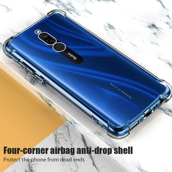 Protetores de tela de telefone celular ultra fino caso de silicone para xiaomi redmi nota 9 8 7 pro 9s 9 pro max k20 k30 pro