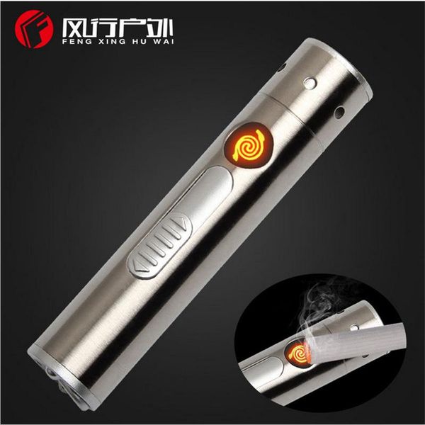 

outdoor 1801 usb charging smoke cigarette whip mini with battery inside set flashlights torches