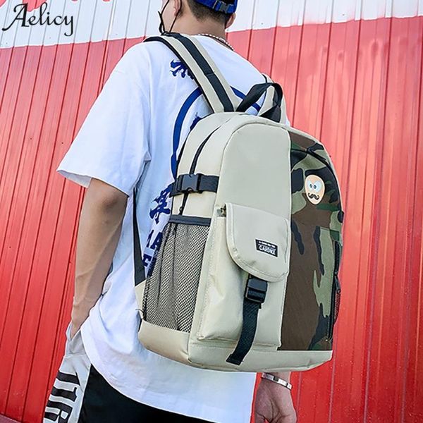 

backpack aelicy women's fashion couple travel oxford cloth waterproof anti-theft shoulder bag casual youth 2021