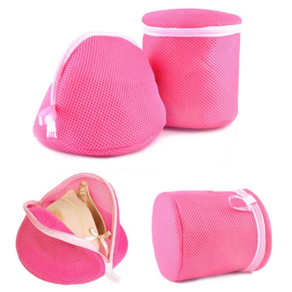 

laundry bags mesh bag padded bra wash double rose red clothing care cover large thin underwear clean