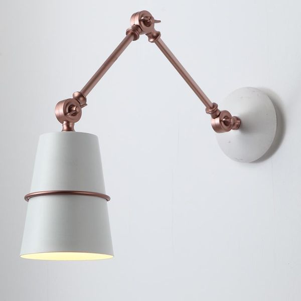 

wall lamps retro restaurant industrial living room bedroom study creative led light modern model retractable lamp