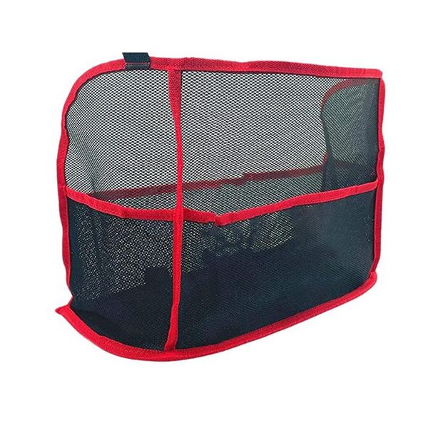 

extra large capacity car net pocket handbag holder between seats - organizer