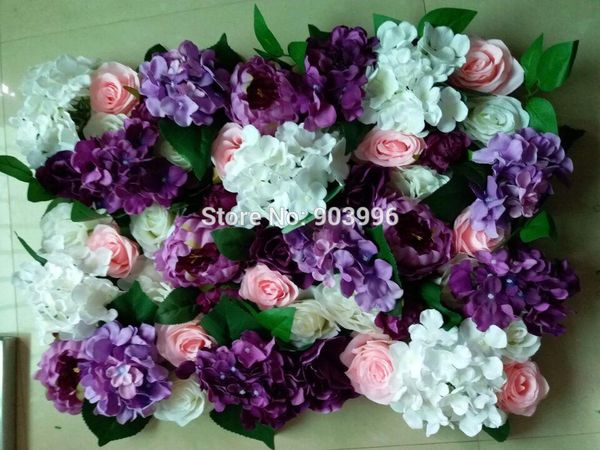 

wedding pink purple stage flower wall backdrop events ceremony arch flowers table centerpiece decoratios decorative & wreaths