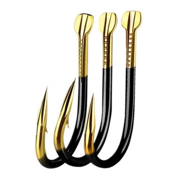 

fishing hooks 10pcs iron barbed outdoor bait holder fish tackle accessories