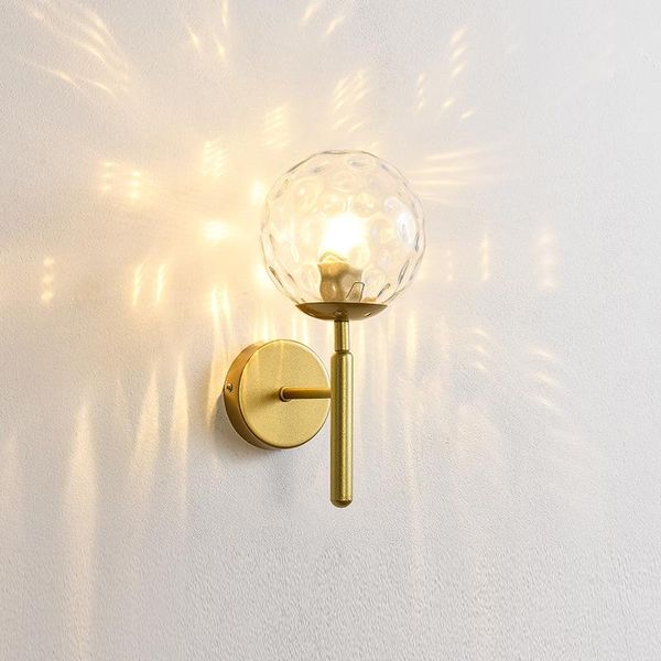 

nordic wall lamp internet celebrity light luxury american modern simple aisle stairs living room background bedroom bedside