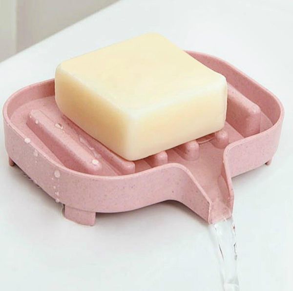 

soap dishes box drainage laundry creative toilet rack bathroom non-slip square