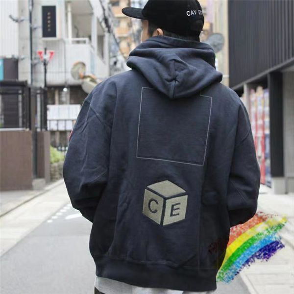 

hoodies 450g thick cav empt c.e 19aw women men 1:1 sweatshirt mens cotton hoodie cavempt pullover, Black