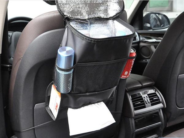 

car organizer seat back bag multi pocket cooler oxford cloth styling for lada kalina granta priora niva largus samara