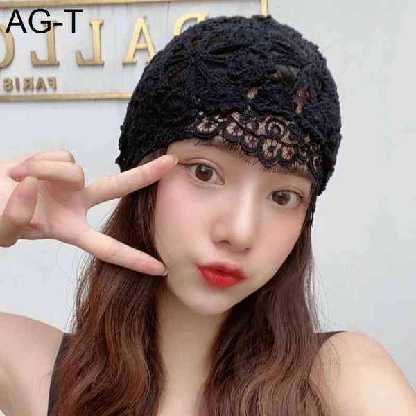 

women hat handmade crochet beanie hat ladies lace knitted skullies beanies female solid black women beanies, Blue;gray