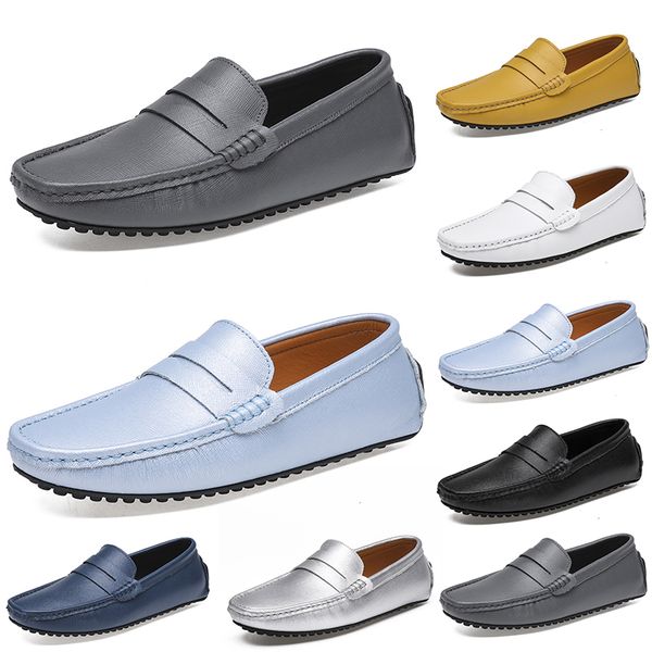 

non-brand men running shoes black white nudes grey navy blues sliver wholesales mens trainer sneaker outdoor joggings walking sport 40-45