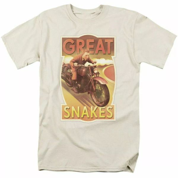 

the adventures of tintin great snakes t shirt mens licensed movie sand, White;black