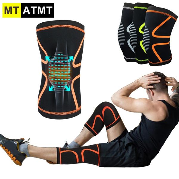 

elbow & knee pads mtatmt 1pcs brace, compression sleeve support for running, arthritis, acl, meniscus tear, sports, joint pain relief, Black;gray