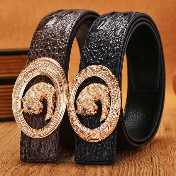 

belts buckles high grade men's leather fashion smooth buckle, Black;brown
