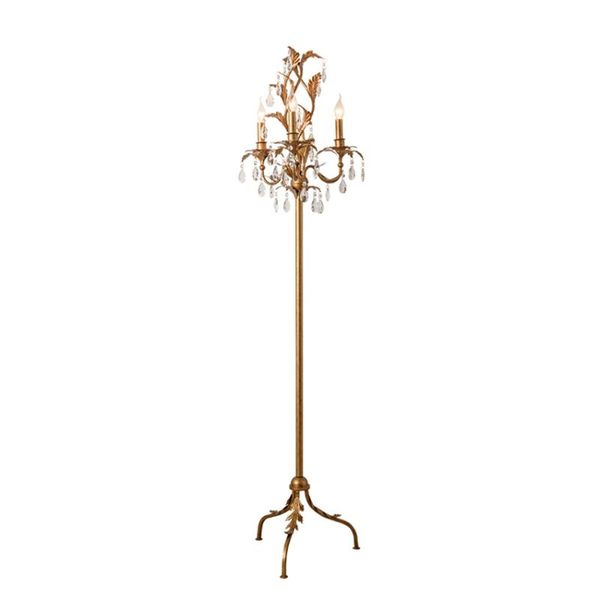 

floor lamps nordic vintage led crystal iron retro living room study standing lighting interior deco lights fixtures