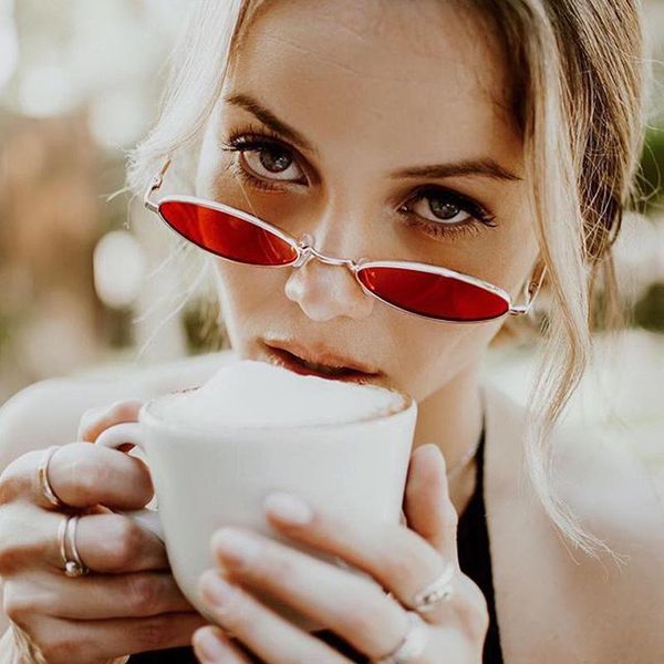 

men sunglasses metal frame luxury for women oval classic outdoor fashion retro style brand designer de sol mujer, White;black