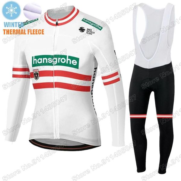 

racing sets 2021 boraful hansgrohe austrian cycling jersey long sleeve clothing race road bike shirts bicycle mtb maillot, Black;blue