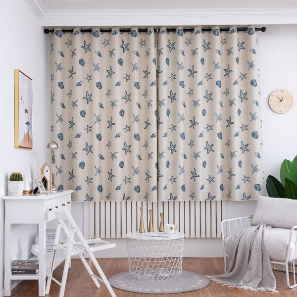 

curtain & drapes blackout panels for bedroom living room office 1*2m high