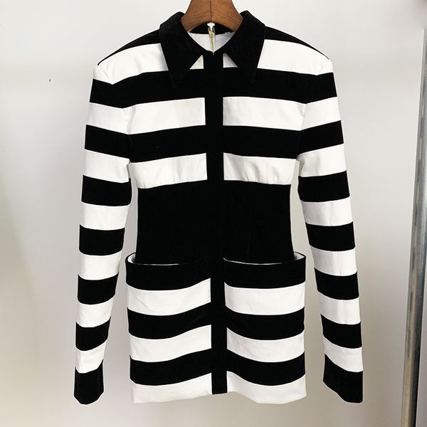 

1122 2022 runway spring summer brand same style empire lapel neck dress long sleeve flora print womens dress fashion oulaidi, Black