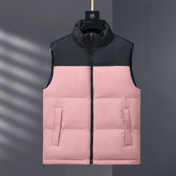 

winter designer brand vest coat fashion casual down cotton jacket warm oversized 211220, Black;white