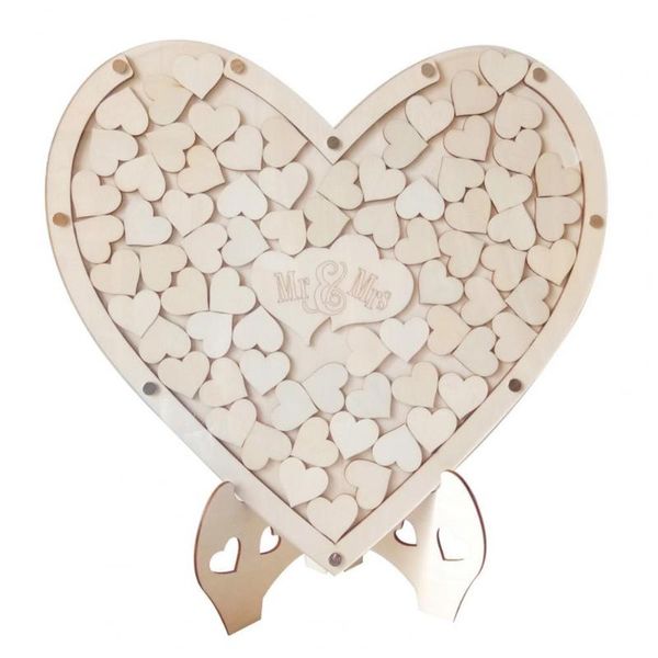 

guest book eco-friendly easy to stand wood wedding for accessories greeting cards