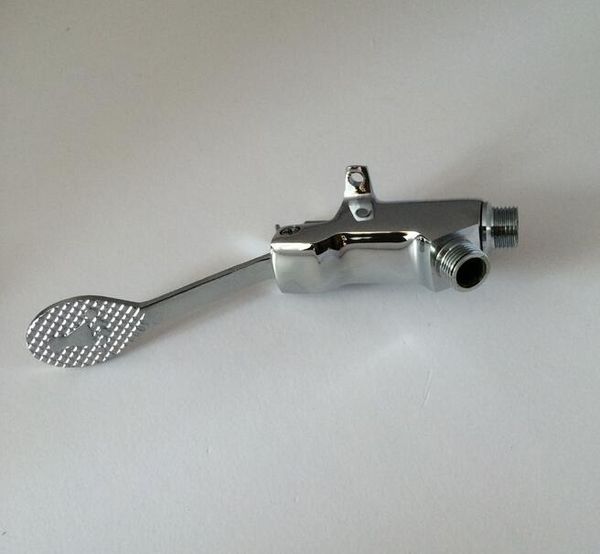 

bathroom sink faucets chromeplate full copper pedal switch basin faucet laboratory