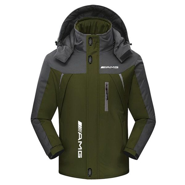 

men's hoodies & sweatshirts 2021 amg mens brand fashion harajuku style autumn winter delicate hoodie put together zip hip hop print jac, Black