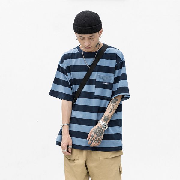 

tee harajuku tarja male pocket short sleeve shirt summer hip hop tshirt streetwear t green, White;black