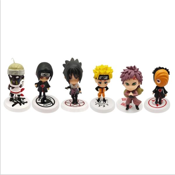 

anime naruto sasuke cake hand made character baking scene decoration