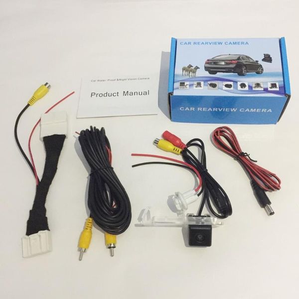 

car rear view cameras& parking sensors thecakes backup camera with 24pin adapter cable for clio 4 iv 2012~2021 / oem monitor compati