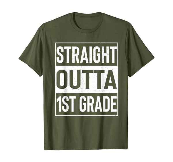 

Straight Outta 1st Grade Funny Graduation Gift T-Shirt, Mainly pictures