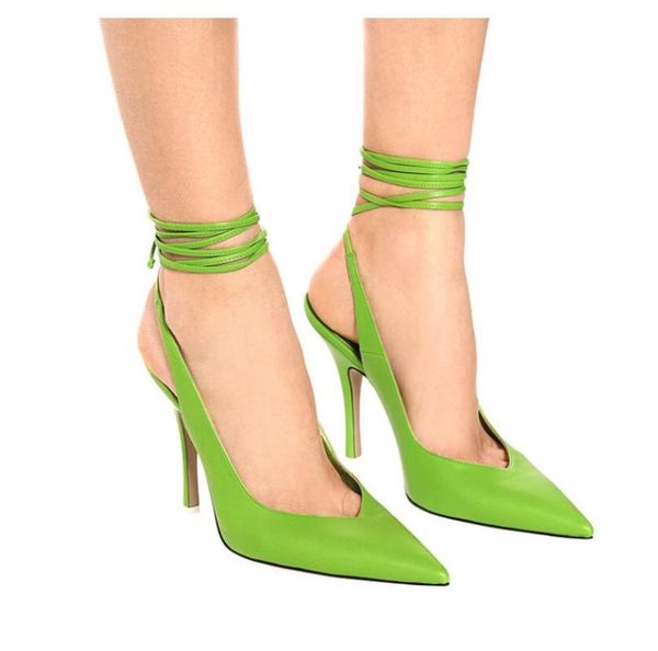 

sandals summer woman baotou lace-up rome high heel shoes fashion silk pointed toe party formal, Black